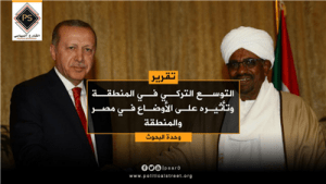 التوسع التركي في المنطقة وتأثيره على الأوضاع في مصر والمنطقة