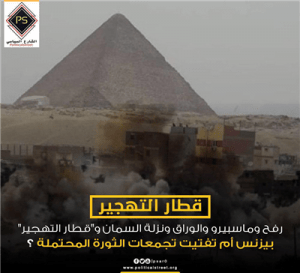 رفح وماسبيرو والوراق ونزلة السمان و”قطار التهجير” ..