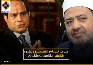 حرب نظام السيسي على «الأزهر »..الأسباب والنتائج