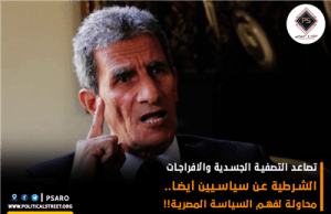 تصاعد التصفية الجسدية والافراجات الشرطية عن سياسيين أيضا….محاولة لفهم السياسة المصرية!!