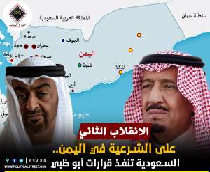 الانقلاب الثاني على الشرعية فى اليمن .. السعودية تنفذ قرارات أبوظبي