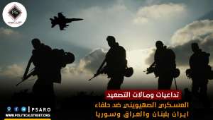 تداعيات ومآلات التصعيد العسكري الصهيوني ضد حلفاء ايران بلبنان والعراق وسوريا
