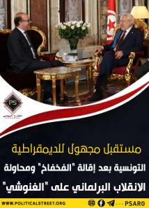 مستقبل مجهول للديمقراطية التونسية بعد إقالة “الفخفاخ”  ومحاولة الانقلاب البرلماني على “الغنوشي”