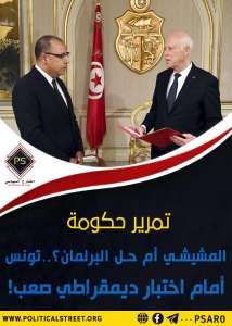 تمرير حكومة المشيشي أم حل البرلمان؟ – تونس أمام اختبار ديمقراطي صعب!