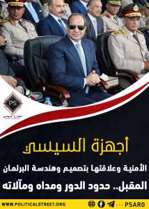 أجهزة السيسي الأمنية وعلاقتها بتصميم وهندسة البرلمان المقبل.. حدود الدور ومداه ومآلاته