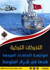 التحركات التركية لمواجهة التحالفات الموجهة ضدها في شرق المتوسط