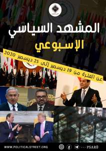 المشهد السياسي.. عن الفترة من 19 ديسمبر وحتى 25 ديسمبر 2020