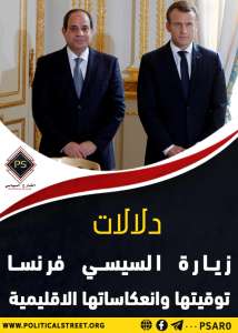 دلالات زيارة السيسي فرنسا.. توقيتها وانعكاساتها الإقليمية