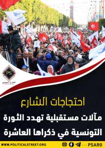 احتجاجات الشارع.. مآلات مستقبلية تهدد الثورة التونسية في ذكراها العاشرة