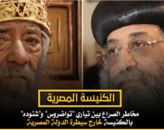مخاطر الصراع بين تياري “تواضروس” و”شنوده” بالكنيسة خارج سيطرة الدولة المصرية