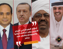 ابعاد الصراع فى فى البحر الاحمر بعد تحالف تركيا والسودان وقطر ضد مصر