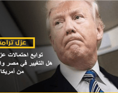 توابع احتمالات عزل ترامب .. هل التغيير في مصر والمنطقة سيبدأ من أمريكا؟