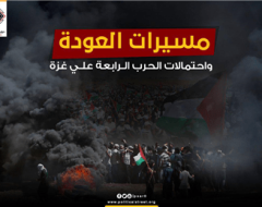 مسيرات العودة واحتمالات الحرب الرابعة علي غزة