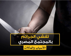 تفشي الجرائم  بالمجتمع المصري .. الأسباب والمآلات