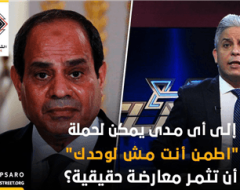 إلى أى مدى يمكن لحملة “اطمن أنت مش لوحدك” أن تثمر معارضة حقيقية؟
