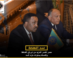 سد النهضة .. مصر تخسر المزيد من اوراق الضغط وتتمسك بسنوات ملء السد