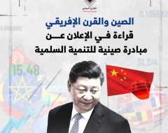 الصين والقرن الإفريقي: قراءة في الإعلان عن مبادرة صينية للتنمية السلمية