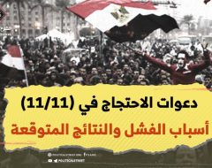 دعوات الاحتجاج في (11/11).. أسباب الفشل والنتائج المتوقعة