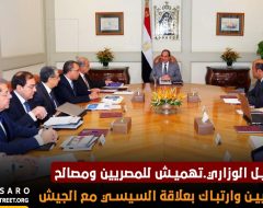 التعديل الوزاري.تهميش للمصريين ومصالح للإماراتيين وارتباك بعلاقة السيسي مع الجيش