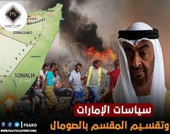 سياسات الإمارات  وتقسيم المقسم بالصومال