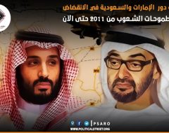 دراسة دور  الإمارات والسعودية في الانقضاض على طموحات الشعوب من ٢٠١١ حتى الآن